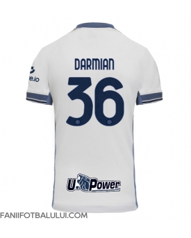 Inter Milan Matteo Darmian #36 Tricou Fotbal Replică 2024-25 Barbati Deplasare